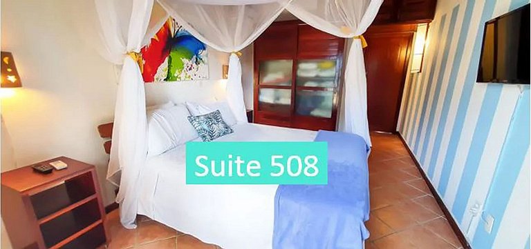 Suite 508 - 2 pessoas | Casas do Marco Club Mar Paraiso