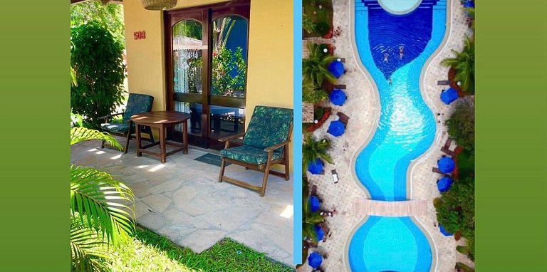 Suite 508 - 2 pessoas | Casas do Marco Club Mar Paraiso